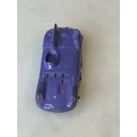Vintage Tootsie Toy Jaguar Race Car Purple Diecast Made in USA - Picture 2 of 12